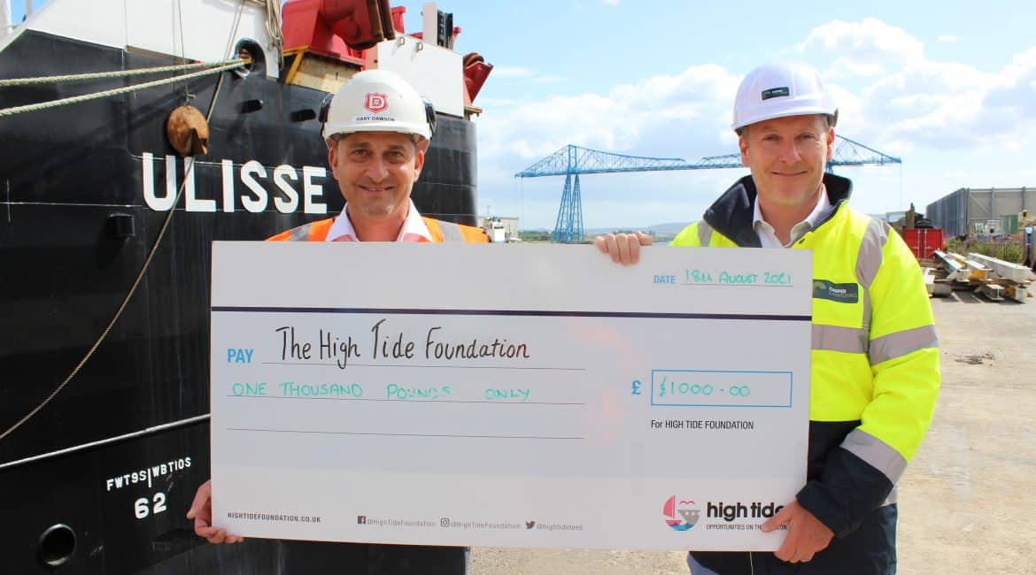 High Tide donation